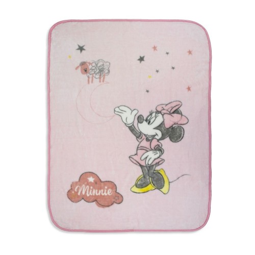 MANTA CUNA TERCIOPELO MODELO MINNIE