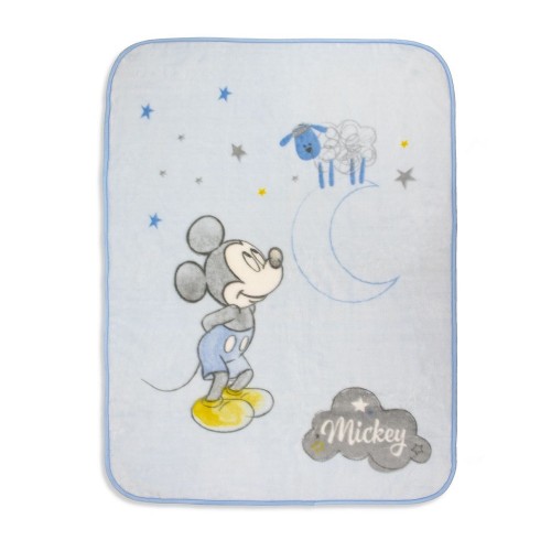 MANTA CUNA TERCIOPELO MODELO MICKEY