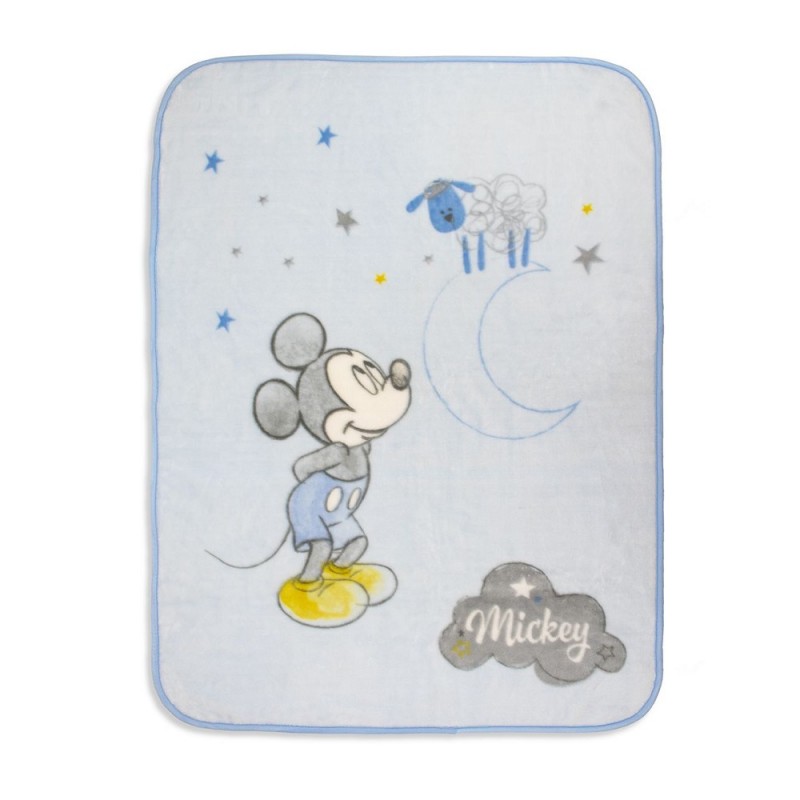 MANTA CUNA TERCIOPELO MODELO MICKEY