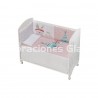 EDREDON CUNA 3 PIEZAS TIPI ROSA