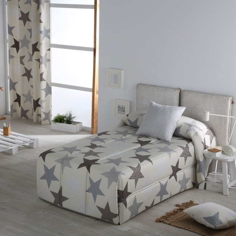 Edredón confort Estrellas Beige