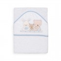 Capa de baño Love Azul Interbaby