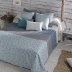 Colcha Bouti Tripoli Azul